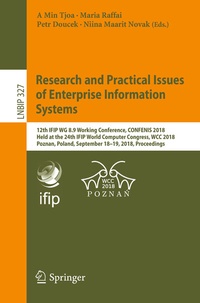 Enlarge image Cover: Research and Practical Issues of Enterprise Information Systems - Springer
