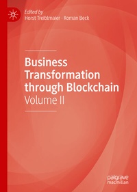 Abbildung von: Business Transformation through Blockchain - Palgrave Macmillan