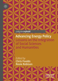 Enlarge image Cover: Advancing Energy Policy - Palgrave Pivot
