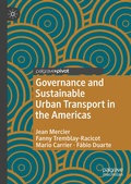 Cover: Governance and Sustainable Urban Transport in the Americas - Palgrave Pivot