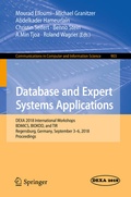 Cover: Database and Expert Systems Applications - Springer