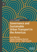 Cover: Governance and Sustainable Urban Transport in the Americas - Palgrave Pivot