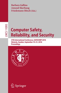 Abbildung von: Computer Safety, Reliability, and Security - Springer