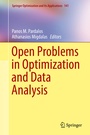 Cover: Open Problems in Optimization and Data Analysis - Springer