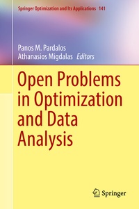 Abbildung von: Open Problems in Optimization and Data Analysis - Springer