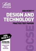 Cover: Grade 9-1 GCSE Design and Technology AQA Practice Test Papers - Letts Educational