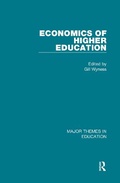 Cover: The Economics of Higher Education - Routledge