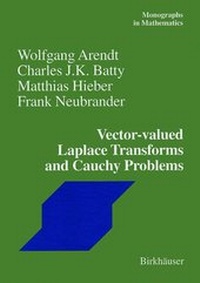 Abbildung von: Vector-valued Laplace Transforms and Cauchy Problems - Birkhäuser Verlag GmbH