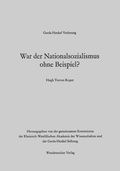 Cover: War der Nationalsozialismus ohne Beispiel? - VS Verlag f&uuml;r Sozialwissenschaften