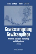 Cover: Gew&auml;sserregelung Gew&auml;sserpflege - Vieweg+Teubner Verlag