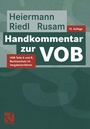 Cover: Handkommentar zur VOB - Vieweg+Teubner Verlag