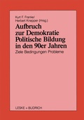 Cover: Aufbruch zur Demokratie - VS Verlag f&uuml;r Sozialwissenschaften