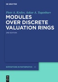 Cover: Modules over Discrete Valuation Rings - De Gruyter