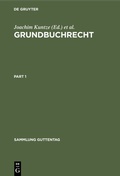 Cover: Grundbuchrecht - De Gruyter