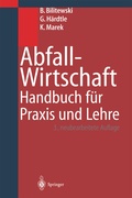 Cover: Abfallwirtschaft - Springer