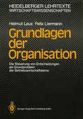 Cover: Grundlagen der Organisation - Springer