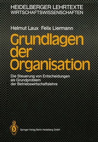 Abbildung von: Grundlagen der Organisation - Springer
