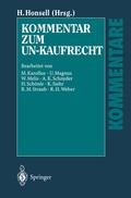 Cover: Kommentar zum UN-Kaufrecht - Springer