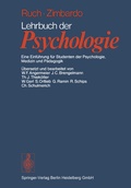 Cover: Lehrbuch der Psychologie - Springer