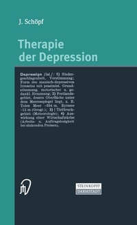 Abbildung von: Therapie der Depression - Steinkopff
