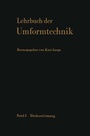 Cover: Lehrbuch der Umformtechnik - Springer