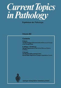 Enlarge image Cover: Current Topics in Pathology - Springer