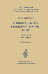 Abbildung von: Grundlagen der Betriebswirtschaftslehre - Springer