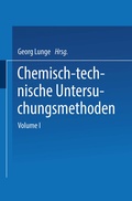 Cover: Chemisch-technische Untersuchungsmethoden - Springer