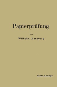 Abbildung von: Papierprüfung - Springer