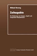 Cover: Zeitaspekte - Deutscher Universit&auml;tsverlag