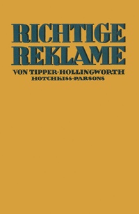 Enlarge image Cover: Richtige Reklame - Springer