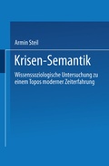 Cover: Krisensemantik - VS Verlag f&uuml;r Sozialwissenschaften