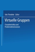 Cover: Virtuelle Gruppen - VS Verlag f&uuml;r Sozialwissenschaften