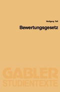 Cover: Bewertungsgesetz - Springer Gabler