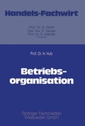 Cover: Betriebsorganisation - Springer Gabler