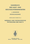 Cover: Normale und Pathologische Physiologie der Haut II - Springer