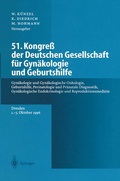 Cover: 51. Kongre&szlig; der Deutschen Gesellschaft f&uuml;r Gyn&auml;kologie und Geburtshilfe - Springer