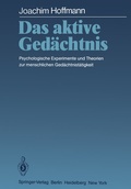 Cover: Das aktive Ged&auml;chtnis - Springer