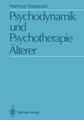 Cover: Psychodynamik und Psychotherapie &Auml;lterer - Springer