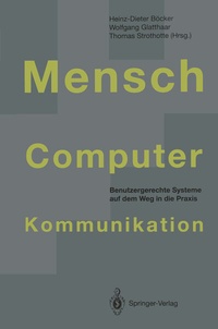 Abbildung von: Mensch-Computer-Kommunikation - Springer