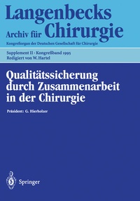 Abbildung von: Qualitätssicherung durch Zusammenarbeit in der Chirurgie - Springer