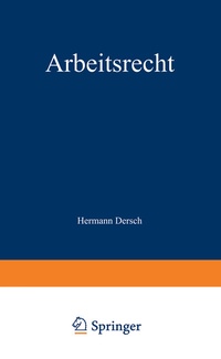 Bild: Arbeitsrecht - Springer