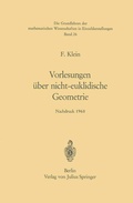Cover: Vorlesungen &uuml;ber Nicht-Euklidische Geometrie - Springer