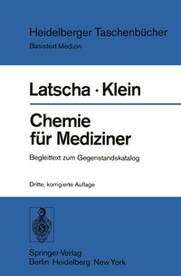 Abbildung von: Chemie für Mediziner - Springer