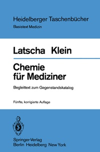 Abbildung von: Chemie für Mediziner - Springer