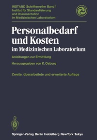 Abbildung von: Personalbedarf und Kosten im Medizinischen Laboratorium - Springer