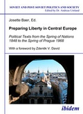 Cover: Preparing Liberty in Central Europe - ibidem