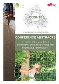 Cover: CCSH15. 1st International Academic Conference on Climate Change and Sustainable Heritage 2015 - Verlag d. Technischen Universit&auml;t Graz