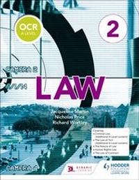 Enlarge image Cover: OCR A Level Law Book 2 - Hodder Education