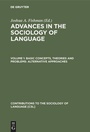 Cover: Basic concepts, theories and problems: alternative approaches - De Gruyter Mouton